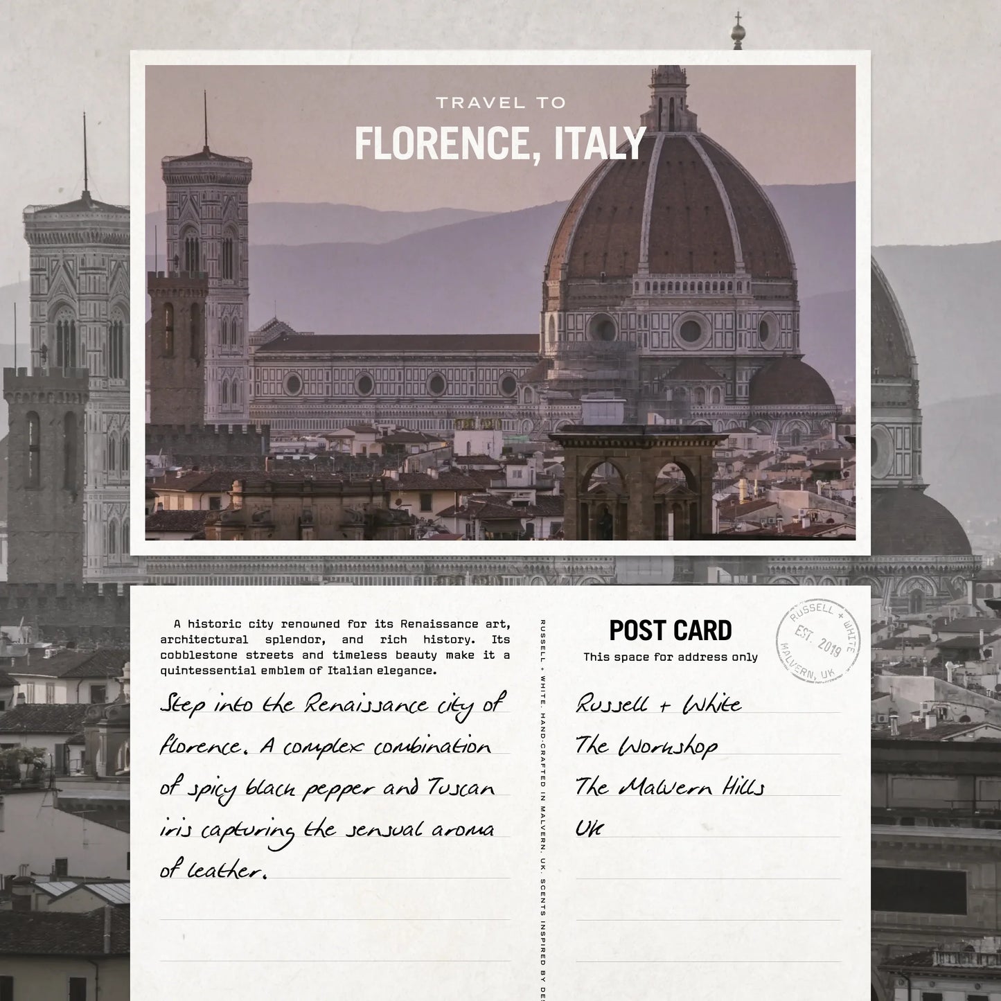 Firenze Leather Reed Diffuser