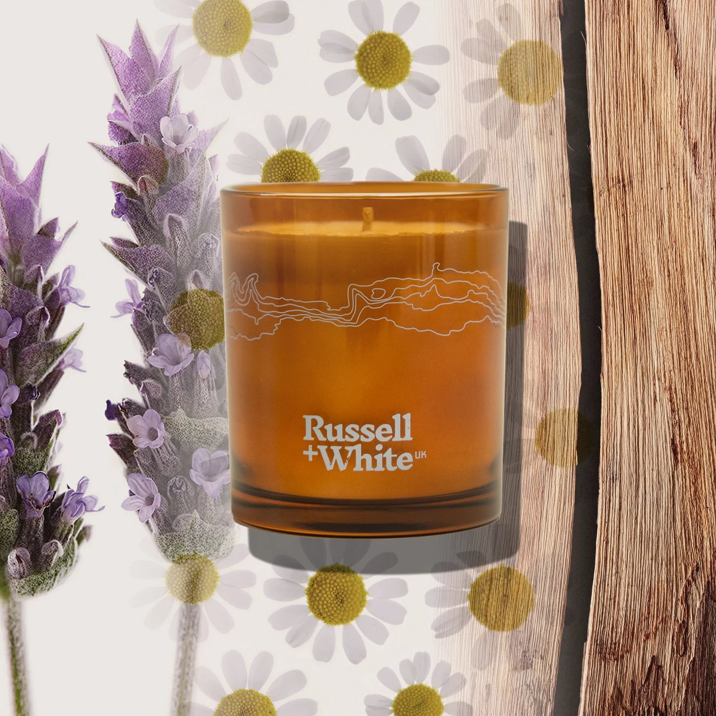 Purple Fields Scented Candle