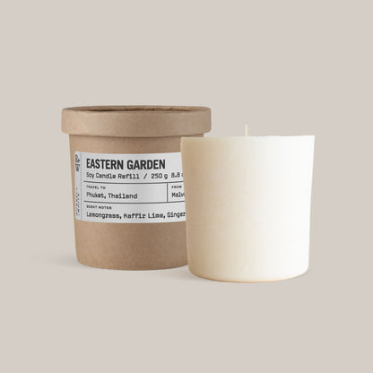 Eastern Garden Scented Candle Refill