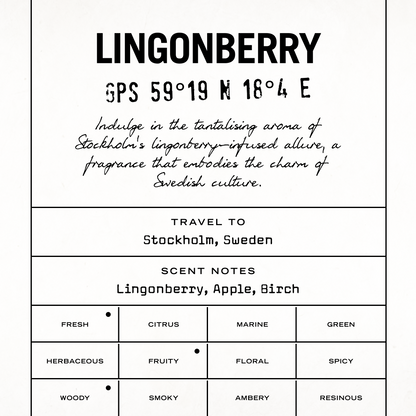 Lingonberry Scented Candle