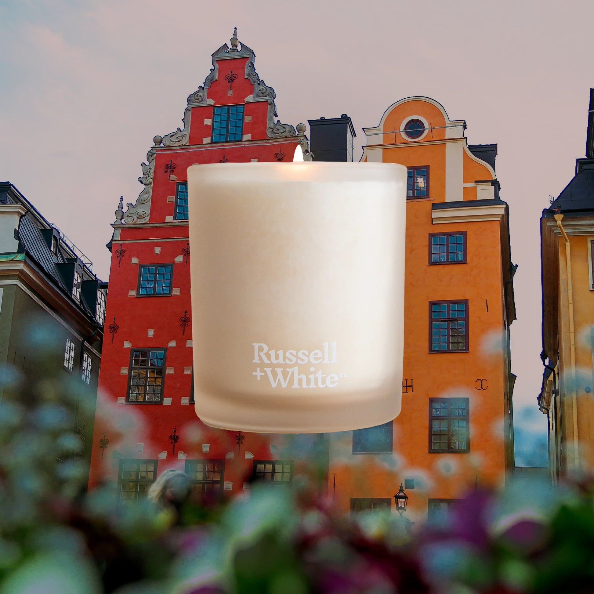 Mystice - Orange, Amber + Frankincense Clear Candle, Russell & White