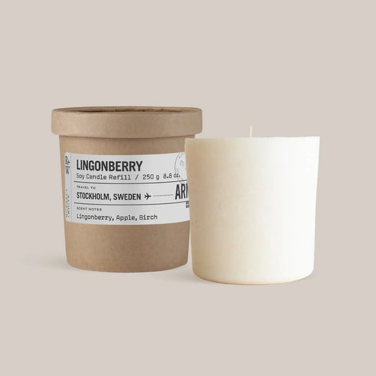 Lingonberry Scented Candle Refill