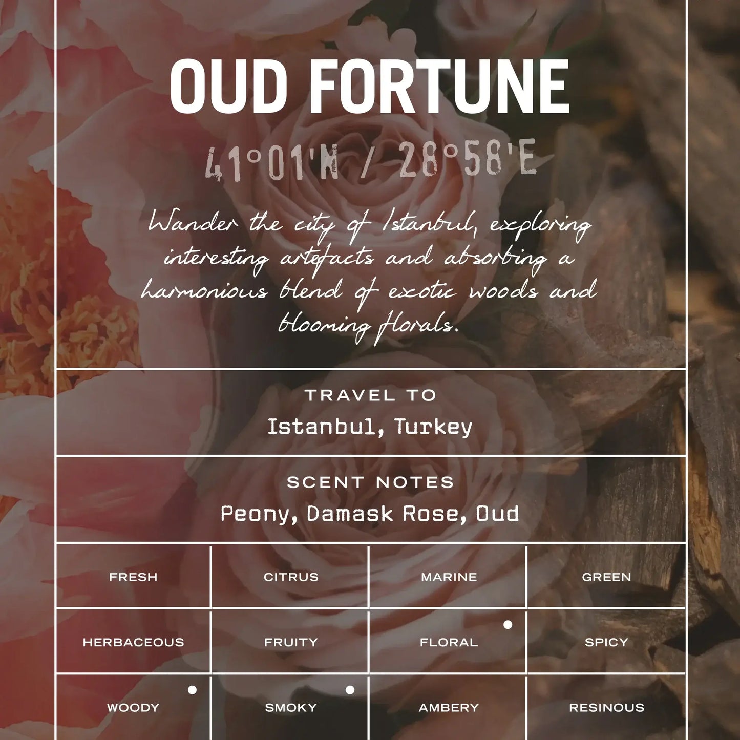 Oud Fortune Scented Candle Refill