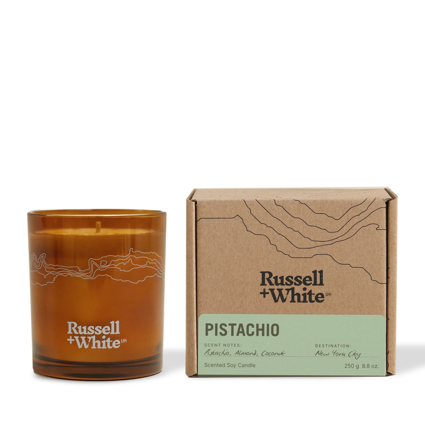 Pistachio 250g Scented Soy Candle