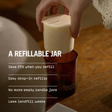 Sugi Scented Candle Refill