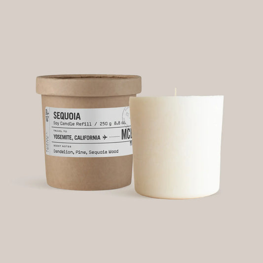 Sequoia Scented Candle Refill