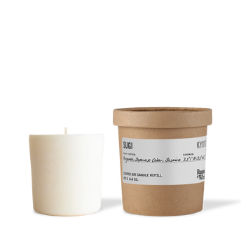 Sugi Scented Candle Refill