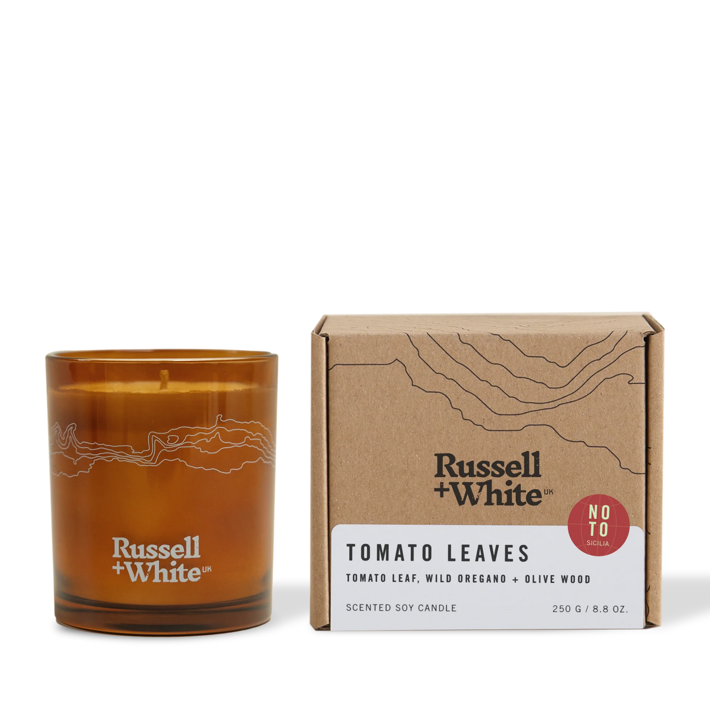 Tomato Leaves 250g Scented Soy Candle