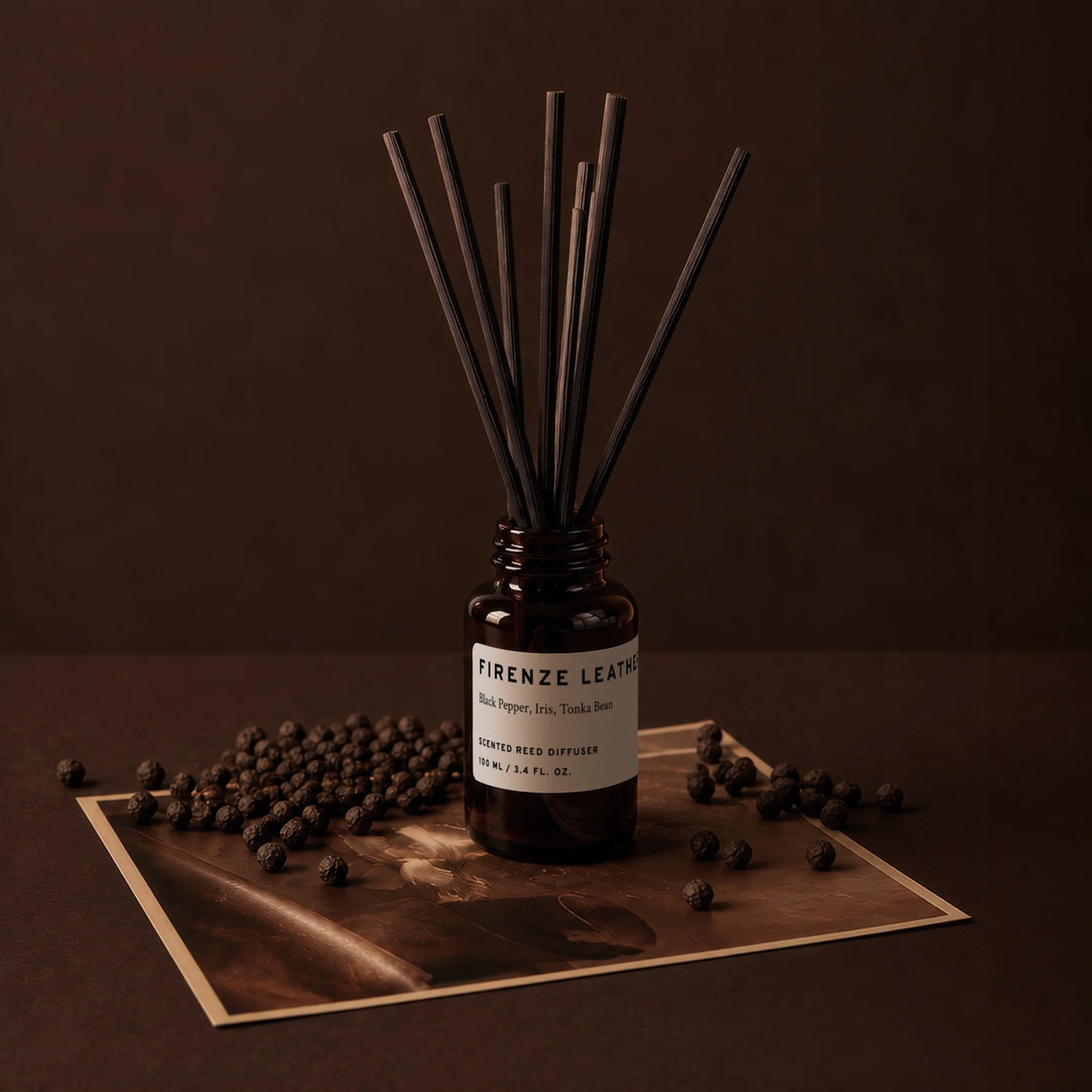 Firenze Leather — Stylised — Reed Diffuser