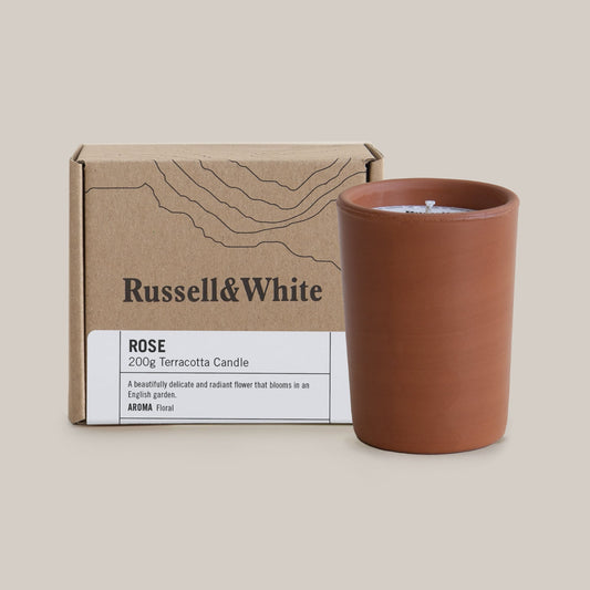 Rose Terracotta Candle