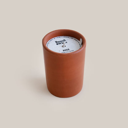 Rose Terracotta Candle