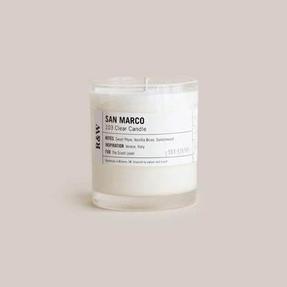 San Marco Clear Candle